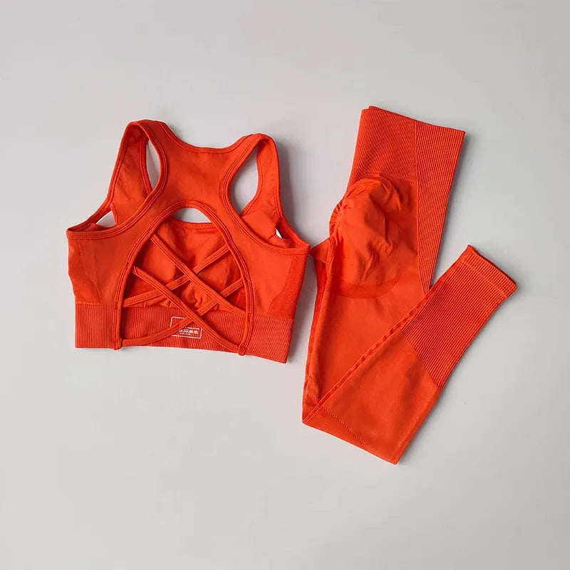 Women's Seamless Fitness & Yoga Set