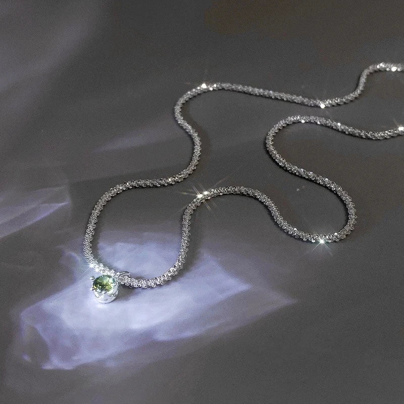 Sparkling Clavicle Chain Choker