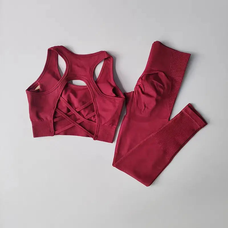 Women's Seamless Fitness & Yoga Set